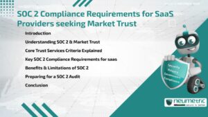 SOC 2 Compliance Requirements for SaaS Providers seeking Market Trust