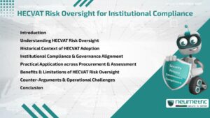 Journal (General Articles) | Neumetric HECVAT Risk Oversight for Institutional Compliance
