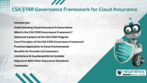 CSA STAR Governance Framework for Cloud Assurance