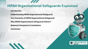 Journal (General Articles) | Neumetric HIPAA Organisational Safeguards Explained