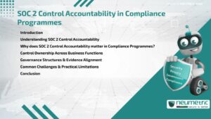 SOC 2 Control Accountability in Compliance Programmes