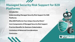 Managed Security Risk Support for B2B Platforms