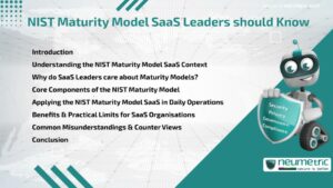 NIST Maturity Model SaaS Leaders should Know