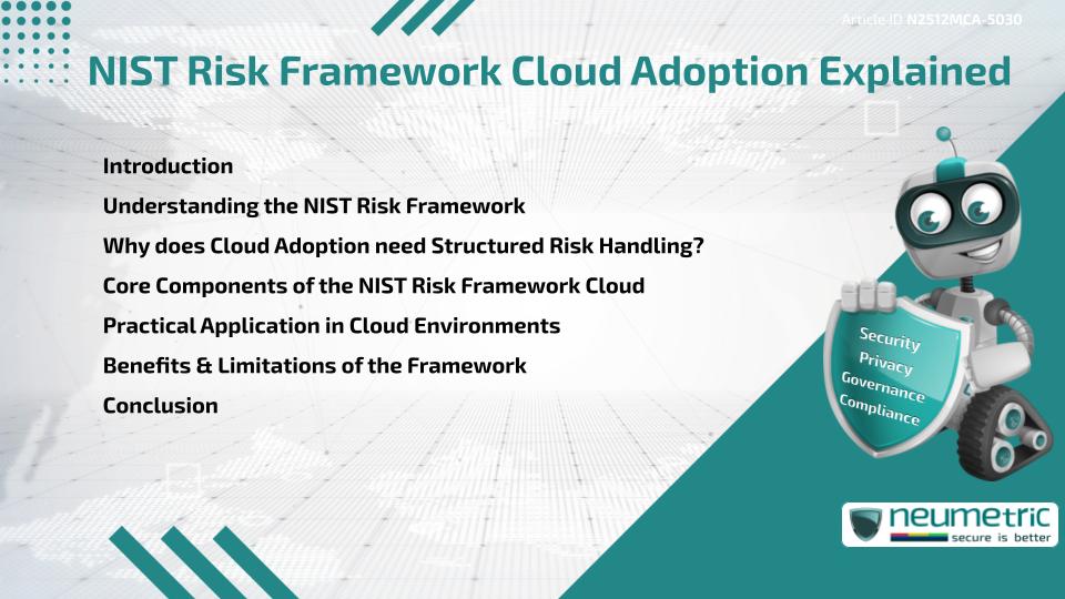 NIST Risk Framework Cloud Adoption Explained
