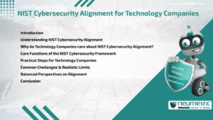 NIST Cybersecurity Alignment for Technology Companies