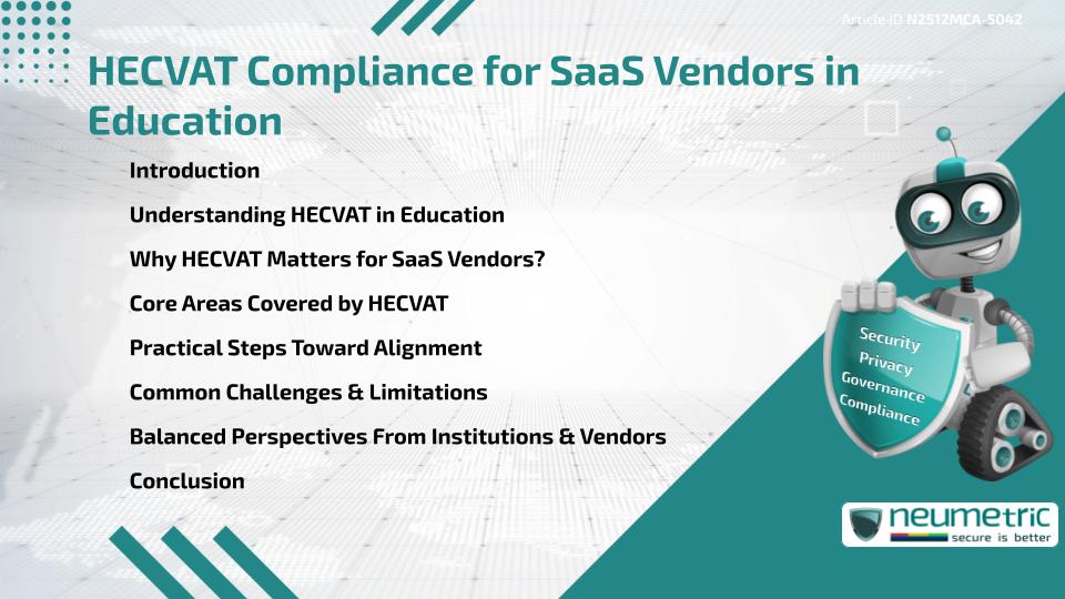 HECVAT Compliance for SaaS Vendors in Education