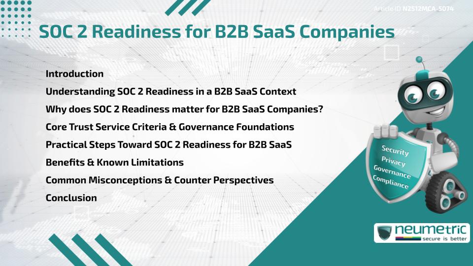SOC 2 Readiness for B2B SaaS Companies