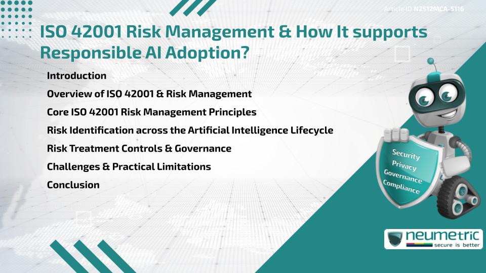ISO 42001 Risk Management & How It supports Responsible AI Adoption?