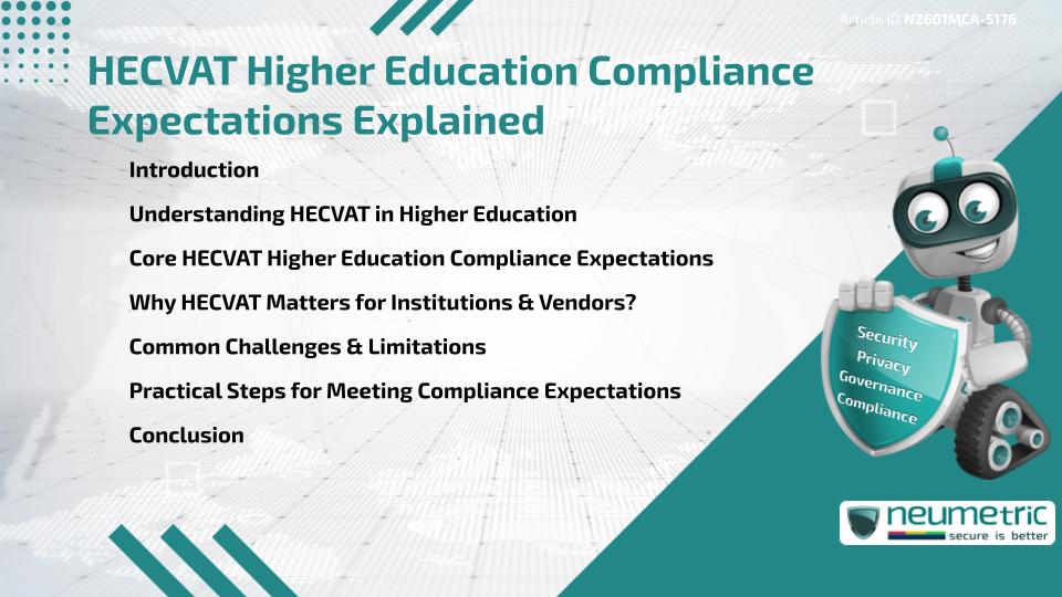 HECVAT Higher Education Compliance Expectations Explained