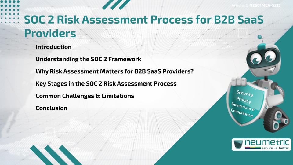 SOC 2 Risk Assessment Process for B2B SaaS Providers