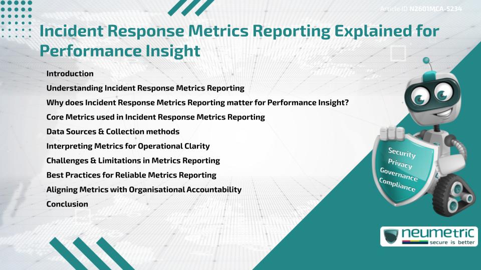 Incident Response Metrics Reporting Explained for Performance Insight
