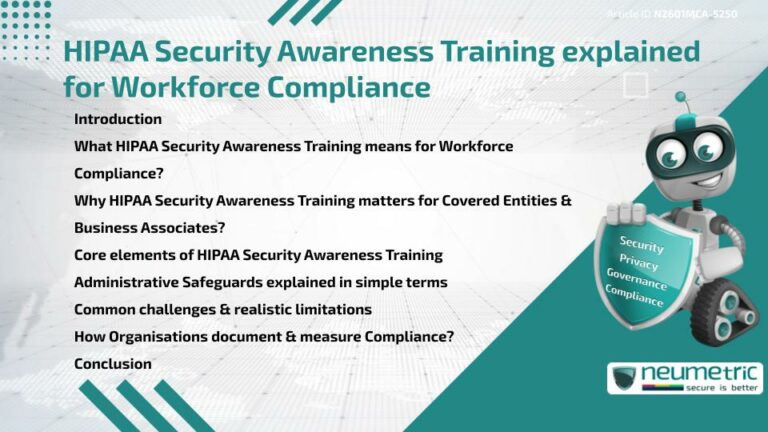 HIPAA Security Awareness Training explained for Workforce Compliance
