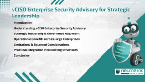 vCISO Enterprise Security Advisory for Strategic Leadership
