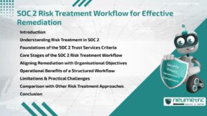 Journal (General Articles) | Neumetric SOC 2 Risk Treatment Workflow for Effective Remediation