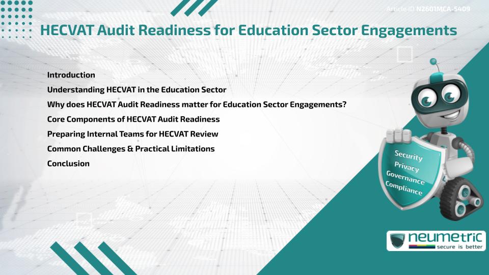 HECVAT Audit Readiness for Education Sector Engagements