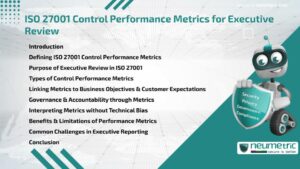 ISO 27001 Control Performance Metrics for Executive Review