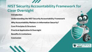 NIST Security Accountability Framework for Clear Oversight