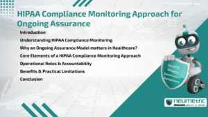 HIPAA Compliance Monitoring Approach for Ongoing Assurance