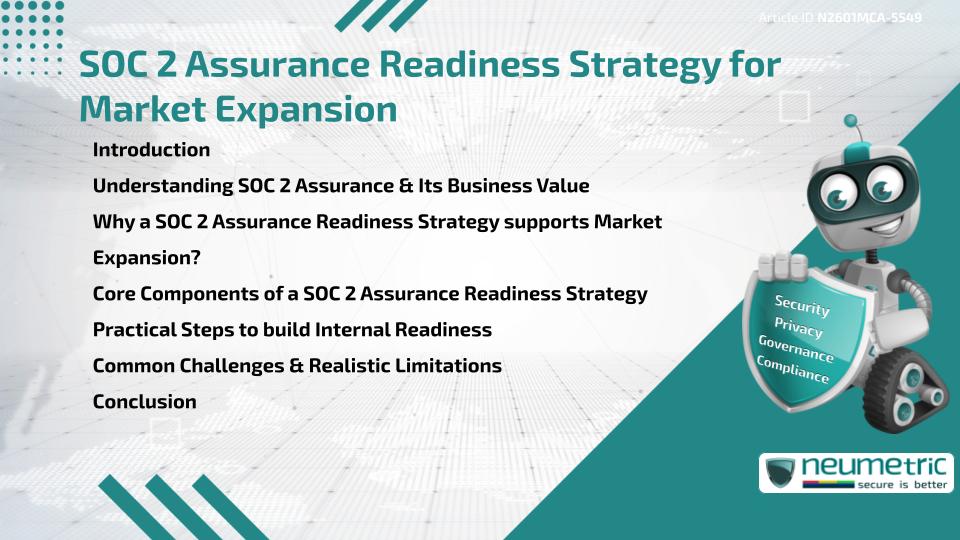 SOC 2 Assurance Readiness Strategy for Market Expansion