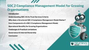 Journal (General Articles) | Neumetric SOC 2 Compliance Management Model for Growing Organisations