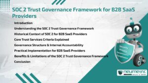 Journal (General Articles) | Neumetric SOC 2 Trust Governance Framework for B2B SaaS Providers