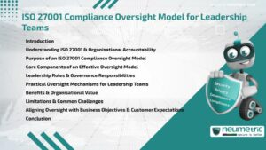 Journal (General Articles) | Neumetric ISO 27001 Compliance Oversight Model for Leadership Teams
