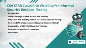 CSA STAR Cloud Risk Visibility for Informed Security Decision-Making
