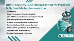 HIPAA Security Rule Interpretation for Practical & Defensible Implementation